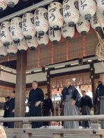 京都八坂神社本殿礼拝